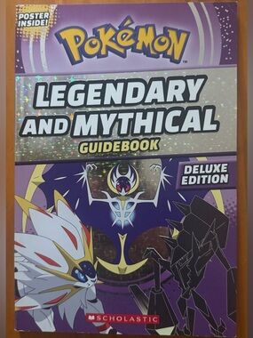 Scholastic Pokémon Legendary and Mythical Guidebook